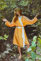 The Goddess Robe in Yucatan Rainbow - Qu!rk Boutique
