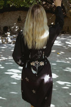 The Goddess Robe Kimono in Starry Night - Qu!rk Boutique