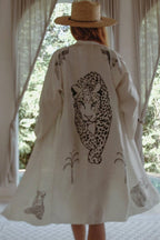 The Goddess Robe Jaguar Kimono - Qu!rk Boutique