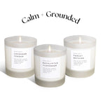 ☼ Calm + Grounded Trio - Signature Candle Bundle - Qu!rk Boutique