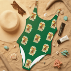 Yeehaw Ride 'Em Cowboy One Piece Swim Suit - Qu!rk Boutique
