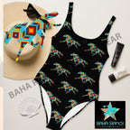 Yeehaw Aztec Horse One Piece Swimsuit - Qu!rk Boutique