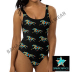 Yeehaw Aztec Horse One Piece Swimsuit - Qu!rk Boutique