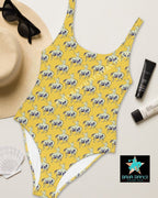 Yeehaw Vintage Bronc Buster One-Piece Swimsuit - Qu!rk Boutique