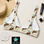 Baha Ranch Yeehaw Vintage Rodeo Cowboy Bikini Top - Qu!rk Boutique