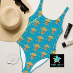 Yeehaw Longhorn Sunshine One Piece Swimsuit - Qu!rk Boutique