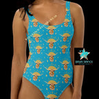Yeehaw Longhorn Sunshine One Piece Swimsuit - Qu!rk Boutique