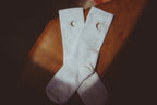 🌕 Moon Landing Embroidered Socks - Qu!rk Boutique