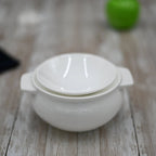 White Baking Pot 21 Oz | 620 Ml - Qu!rk Boutique