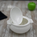 White Baking Pot 21 Oz | 620 Ml - Qu!rk Boutique