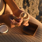 Facial Bowl & Spoon | Eco-Friendly Ayurvedic Skincare Tool - Qu!rk Boutique
