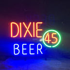 Dixie Beer 45 Neon Signs Light - Qu!rk Boutique