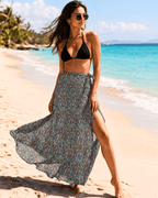 Baha Ranch Cactus Crazy Beach Coverup Skirt - Qu!rk Boutique