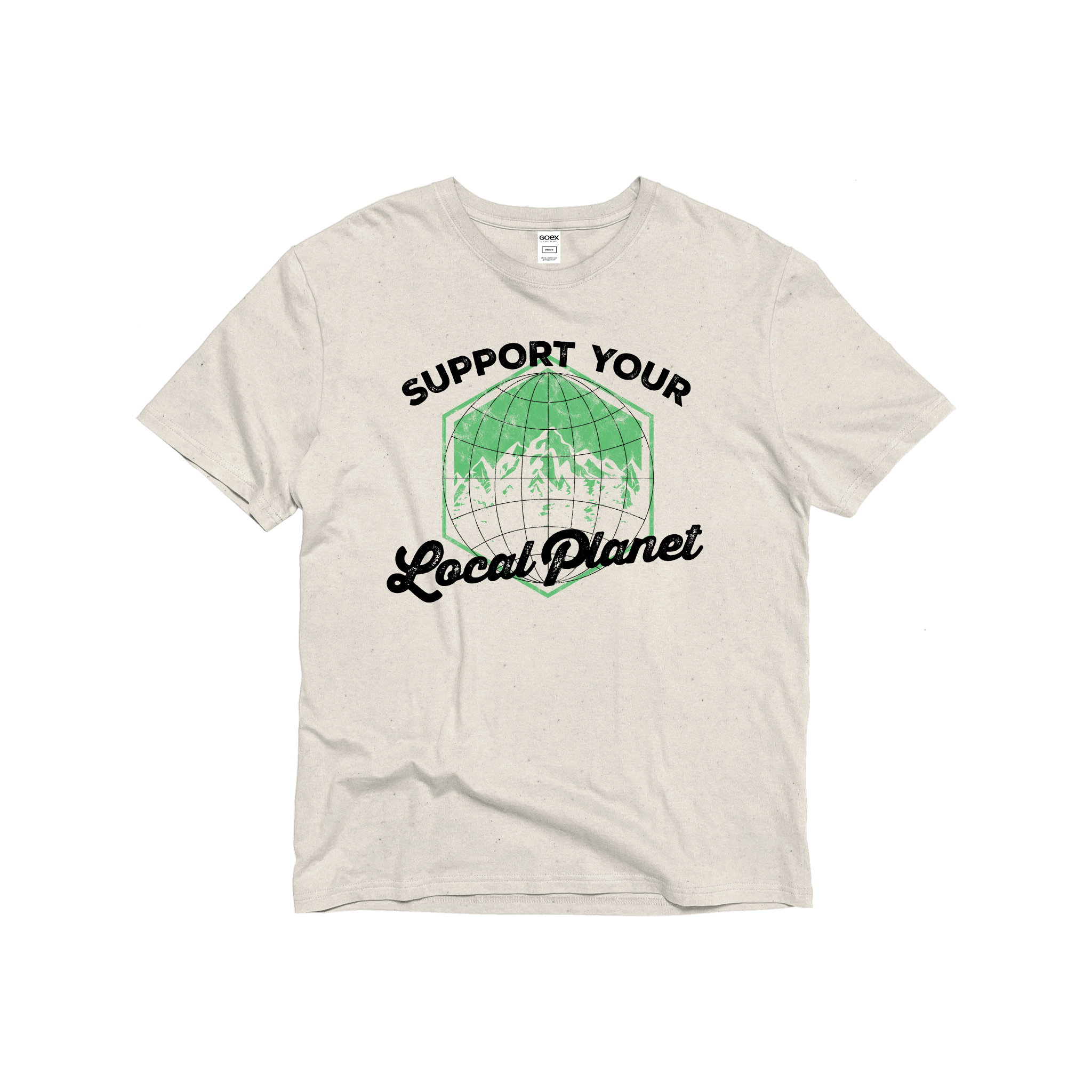 Support Your Local Planet Unisex Eco-Cotton Tee