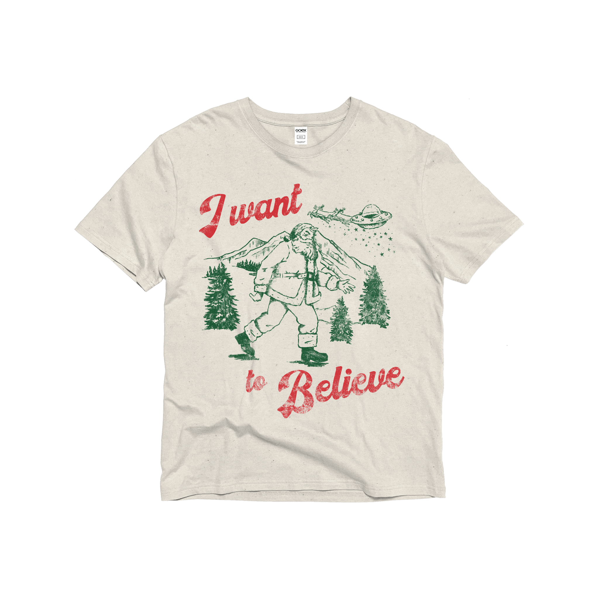 I Want to Believe Unisex Eco-Cotton Tee