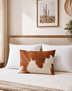 Baha Ranch Cowhide Print Pillowcase Made in America - Qu!rk Boutique