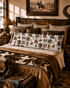 Baha Ranch Vintage Cowboy Body Pillow Cover Made in America - Qu!rk Boutique