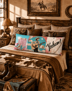 Baha Ranch Yeehaw Cowgirl Body Pillow Cover Made in America - Qu!rk Boutique