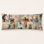 Baha Ranch Bohemian Dreams Western Body Pillow Cover Made in America - Qu!rk Boutique