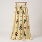Baha Ranch The Last Roundup Rodeo High Waisted Wide Leg Pants - Qu!rk Boutique