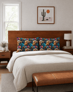 Baha Ranch Colorful Horses Pillowcase Made in America - Qu!rk Boutique