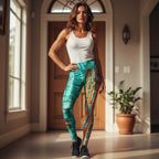 Gratitude with Maria Yoga Leggings - Qu!rk Boutique