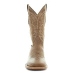 Soto Boots Mens Tan Broad Square Toe Cowboy Boot H50036 - Qu!rk Boutique