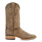 Soto Boots Mens Tan Broad Square Toe Cowboy Boot H50036 - Qu!rk Boutique