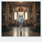 IKO IKO REMIX High Waist Flare leggings - Qu!rk Boutique