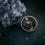 Night Sky Ring with Raw Meteorite - Qu!rk Boutique