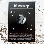 🌙 Mercury Enamel Pin - Qu!rk Boutique