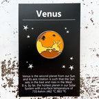 🌙 Venus Enamel Pin - Qu!rk Boutique