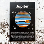 Jupiter Enamel Pin - Qu!rk Boutique