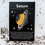 Saturn Enamel Pin - Qu!rk Boutique