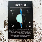 🌙 Uranus Enamel Pin - Qu!rk Boutique