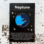 Neptune Enamel Pin - Qu!rk Boutique