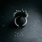 Sun Goddess Ring with Copper Oyster Turquoise - Qu!rk Boutique