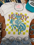 Howdy Cowgirl Graphic Tee - Qu!rk Boutique