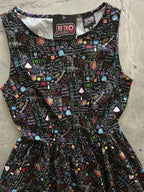 Science Midi Dress - Qu!rk Boutique