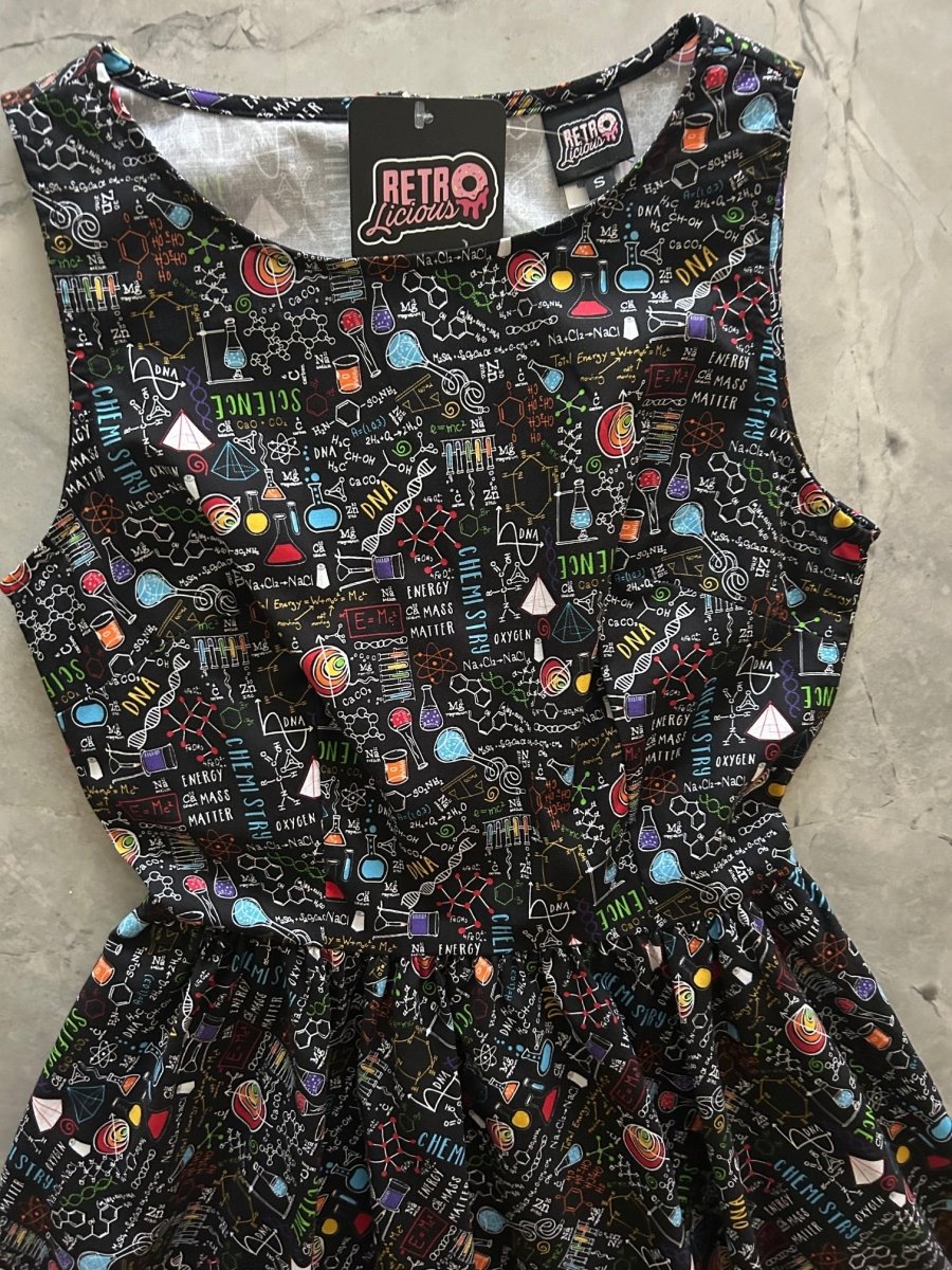Science Midi Dress - Qu!rk Boutique
