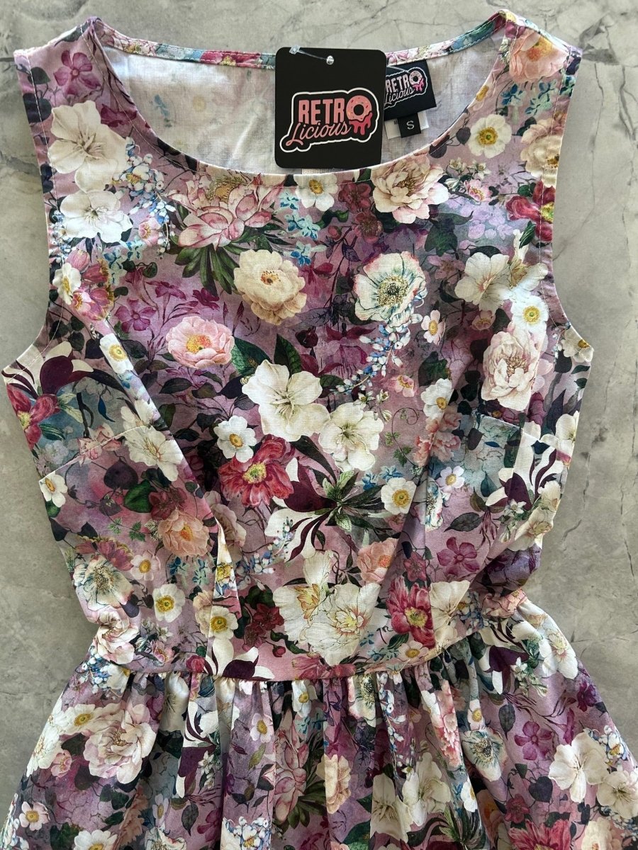 Floral Midi Dress - Qu!rk Boutique