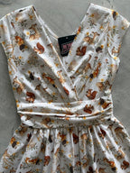 Woodland Animals Greta Dress - Qu!rk Boutique