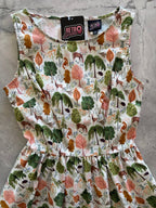 Woodland Vintage Dress in Cream - Qu!rk Boutique