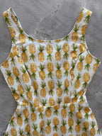 Pineapple Skater Dress - Qu!rk Boutique