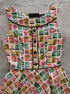 Elizabeth Dress in Paradise - Qu!rk Boutique