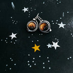 Mars and Moons Earrings - Stud or Leverback - Qu!rk Boutique