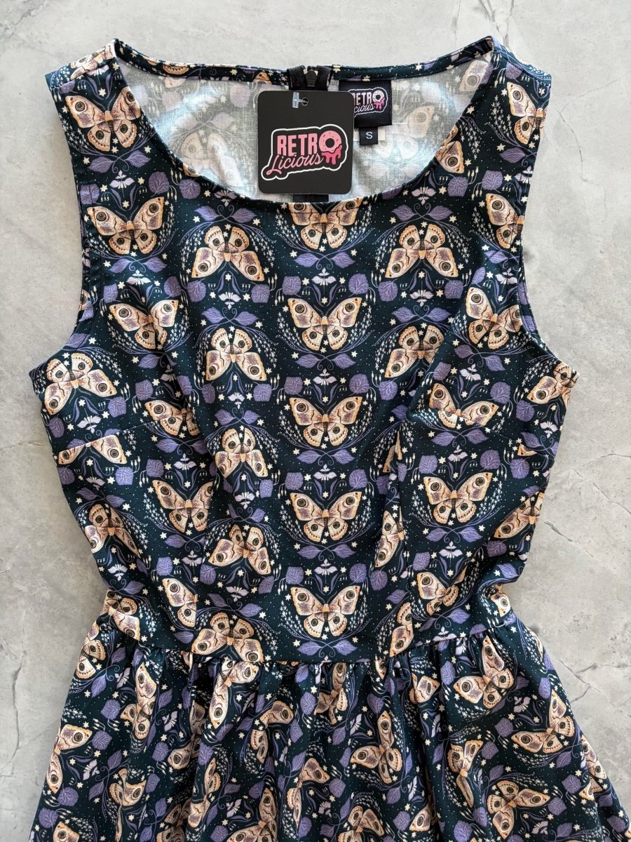 Moth Midi Dress - Qu!rk Boutique