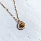 Rings of Saturn Mini Necklace - Qu!rk Boutique