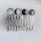 🌙 Phases of the Moon Hair Comb - Qu!rk Boutique
