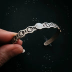 Moon Goddess Bracelet with Rainbow Moonstone - Qu!rk Boutique
